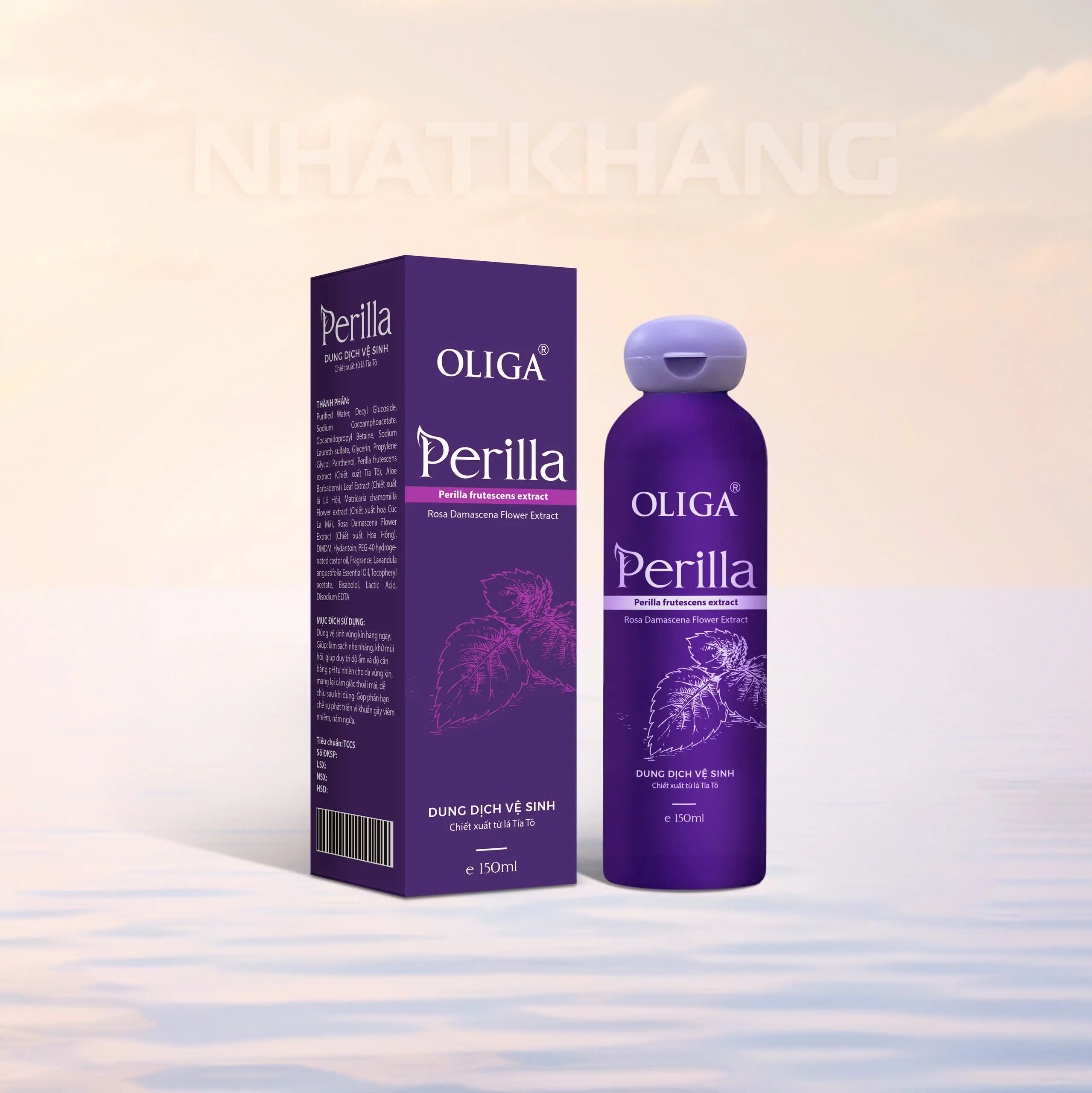 DUNG DỊCH VỆ SINH PERILLA (Hộp 1 lọ x 150ml)