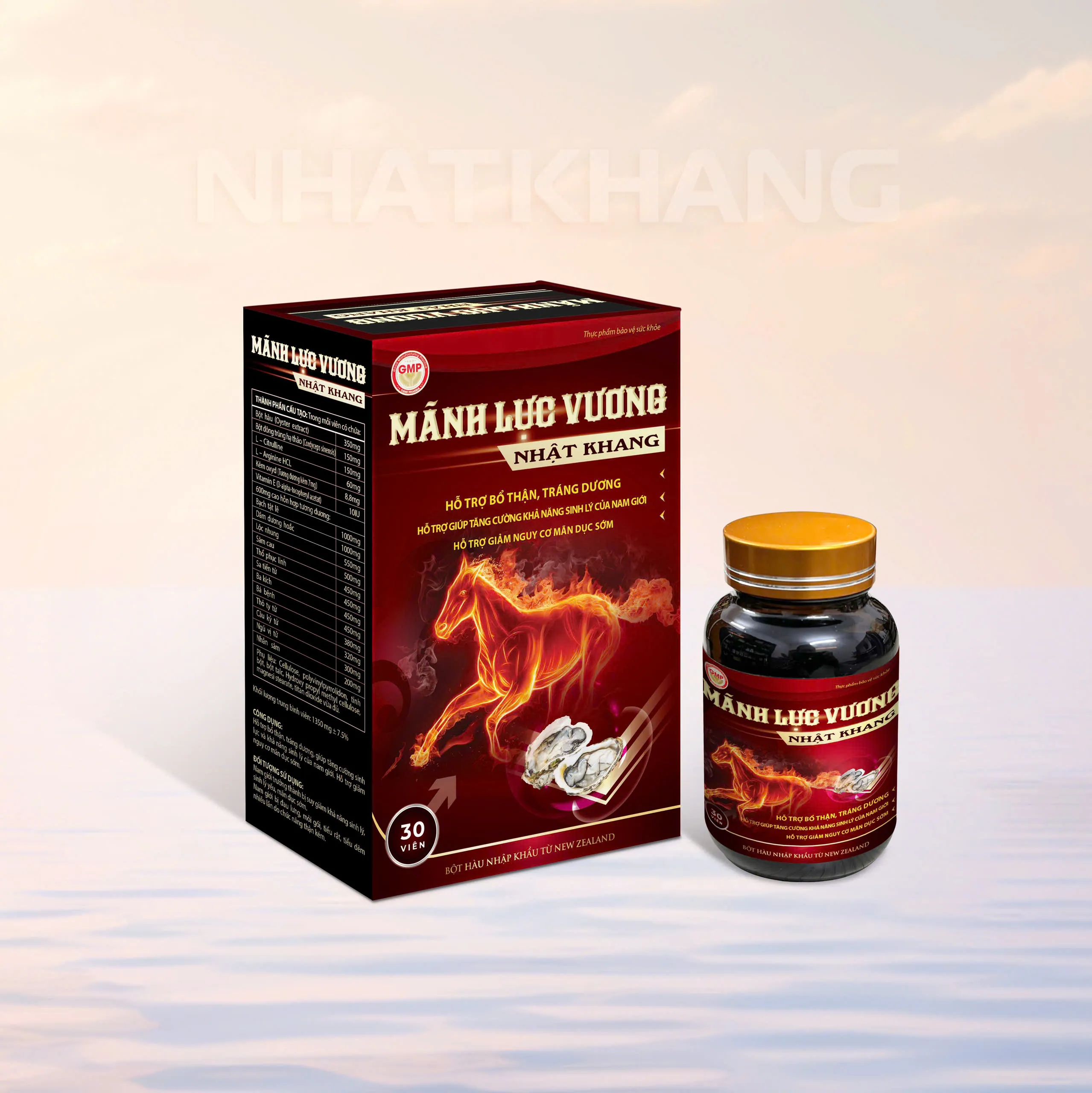 MÃNH LỰC VƯƠNG NHẬT KHANG (Hộp 1 lọ x 30 viên)